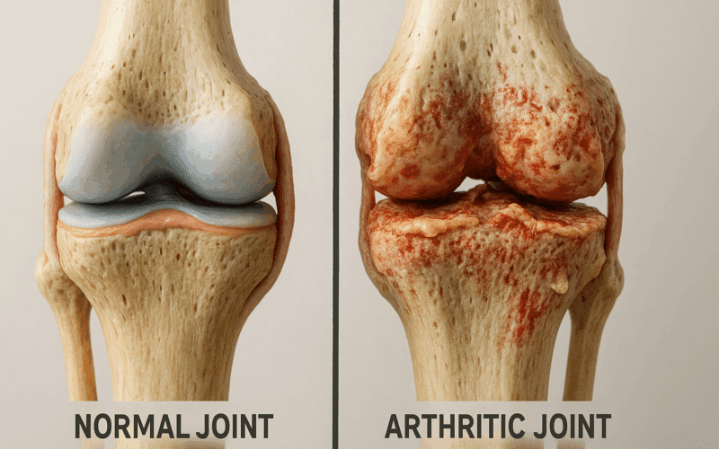 différence entre arthrite et arthrose