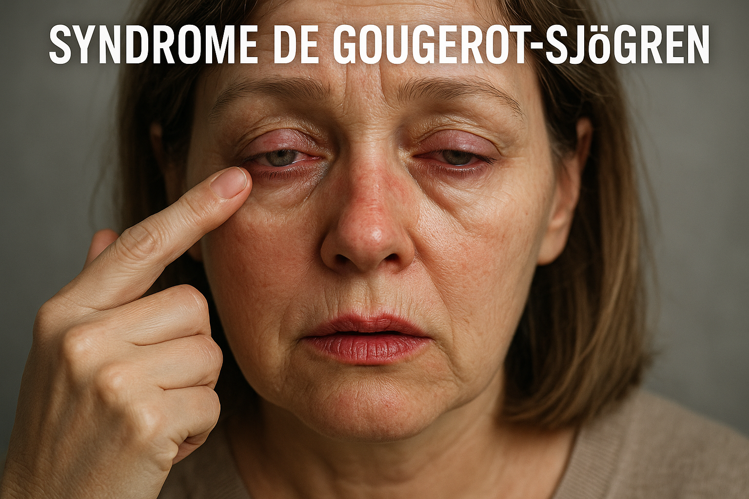 Syndrome de Gougerot-Sjögren : guide complet pour la sécheresse oculaire et buccale